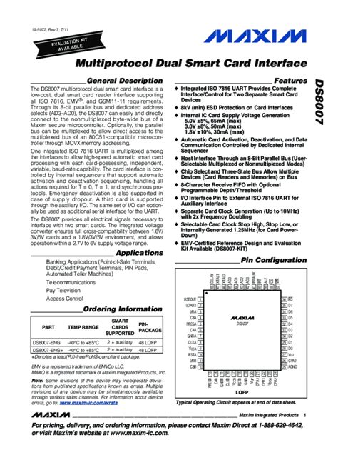 smart card communication protocol|The DS8007 and Smart Card Interface Fundamentals .